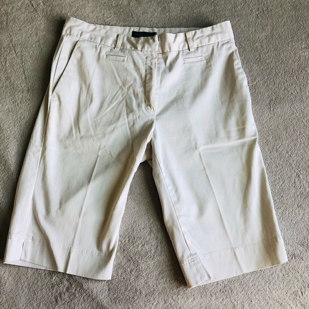 Astra Classic Women’s White Golf Bermuda Shorts